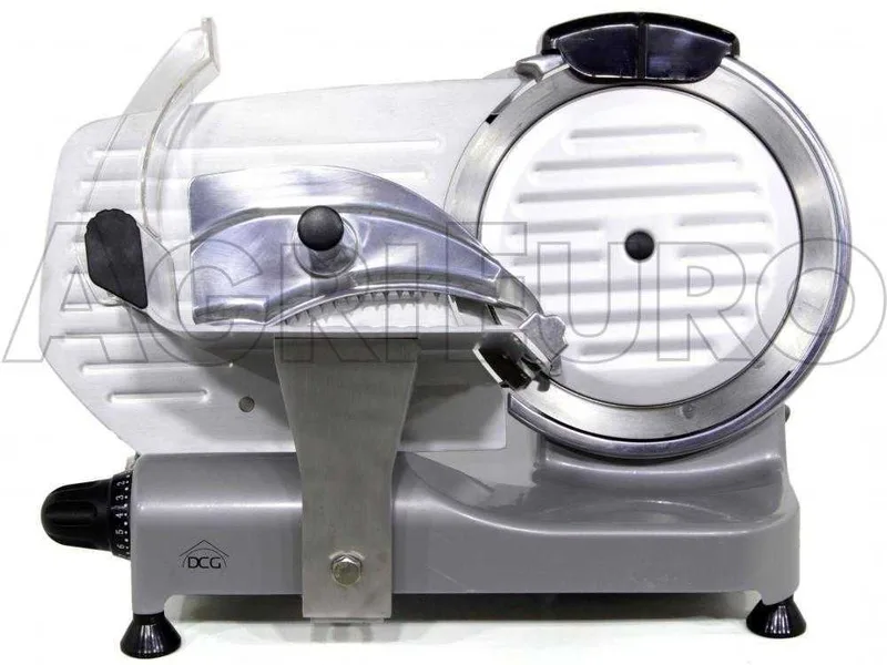 DCG AS2495 -Trancheuse avec lame de 250mm inox - Corps en aluminium moulé sous pression - 300W