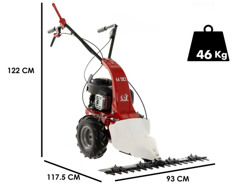 Eurosystems M90 - Motofaucheuse monolame - B&S 450 E