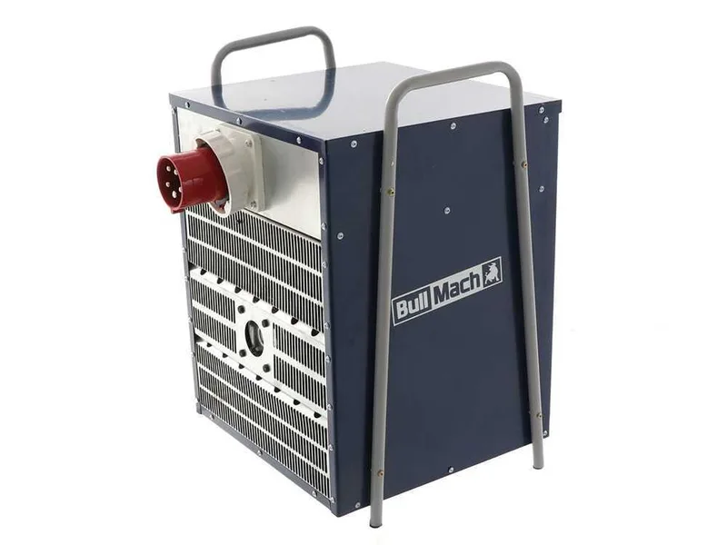 BullMach BM-EFH 22H - Générateur d'air chaud triphasé avec ventilation - 22kW