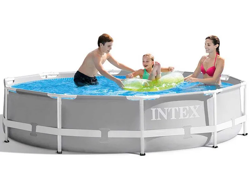 Intex Prisma Frame 26702NP - Ø305x76 cm - Piscine Ronde + Épurateur à cartouche