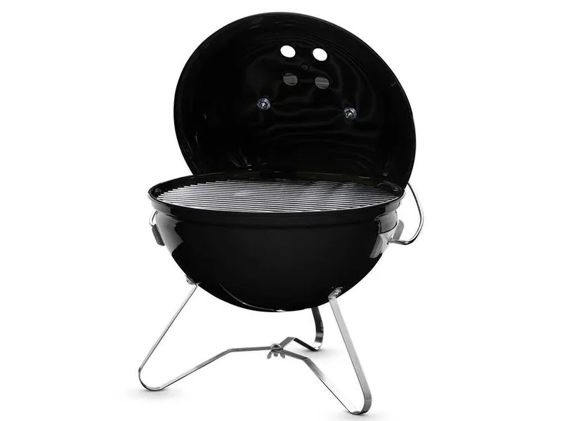 Weber Smokey Joe Premium Black - Barbecue à charbon portable