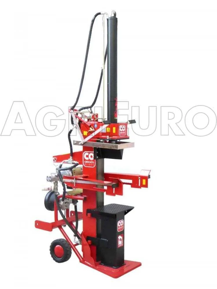 Ceccato KOMBI SPLET13 - Fendeuse à bois hybride - Électrique et à tracteur - Verticale