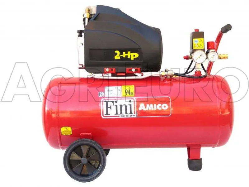 Fini Amico 50 SF 2500 - Compresseur d'air électrique monophasé - Moteur 2 CV - 50 L