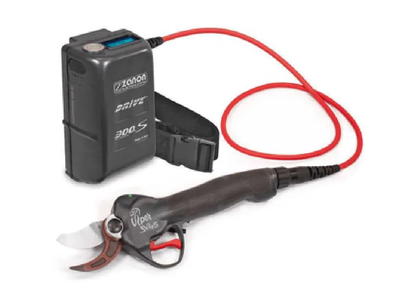 Batterie au Lithium Zanon Drive 350.S - de 3.2Ah/50,4V - Avec harnais et câble de branchement batterie-machine