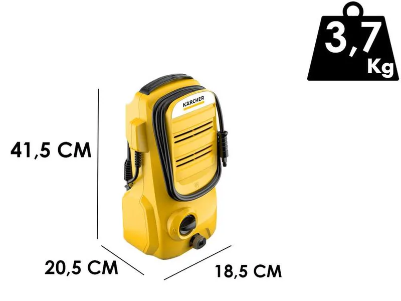 Nettoyeur haute pression à eau froide Karcher K2 Compact Home