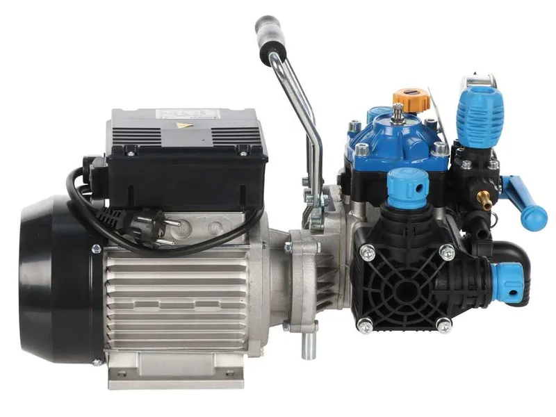 Kit Motopompe électrique de pulvérisation avec chariot - Bertolini Pumps POLY 2020 H.P. RTE.1 - Pour produits chimiques et acides