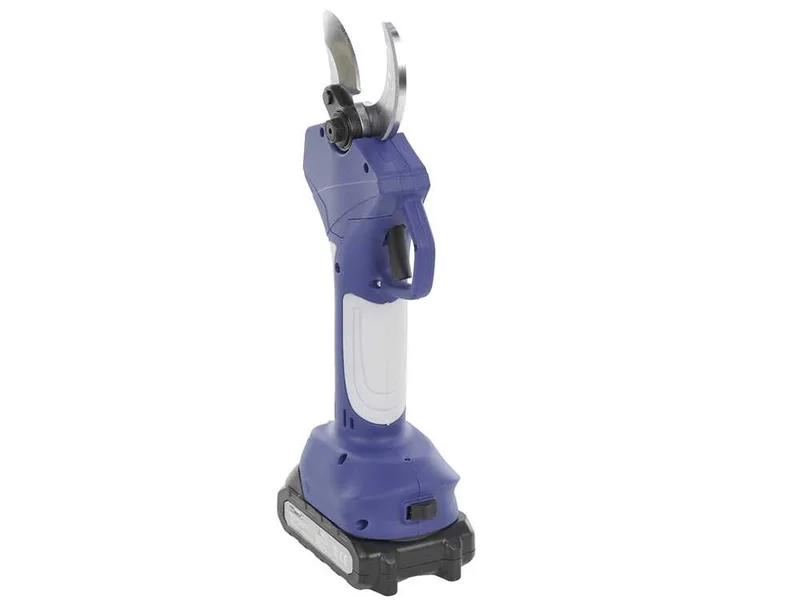 BullMach DIVIANE 40 - Sécateur électrique à batterie + Perche télescopique 130-200 cm - 2x21V 2Ah - Diamètre de coupe 40 mm