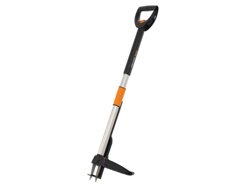 Fiskars SmartFit - Désherbeur manuel télescopique