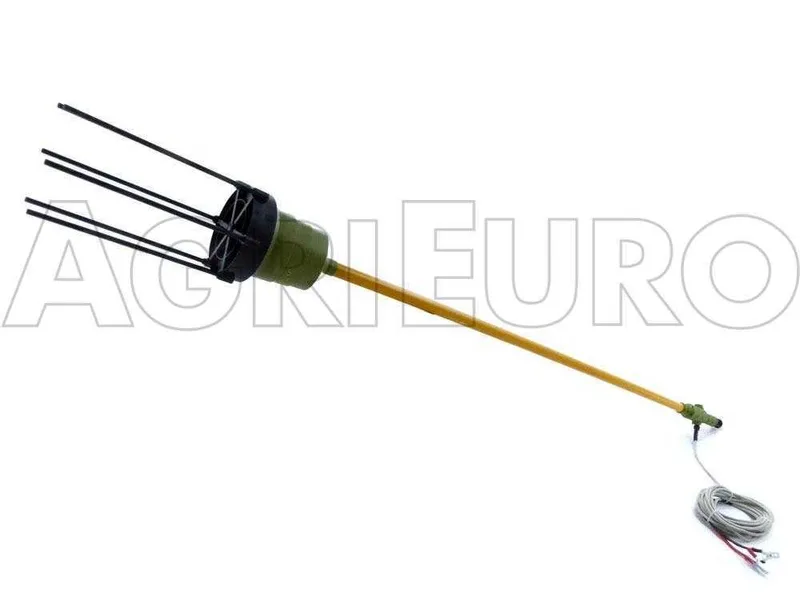 Oliviero Synthesis - Peigne vibreur électrique à batterie de 180 cm avec perche fixe en aluminium