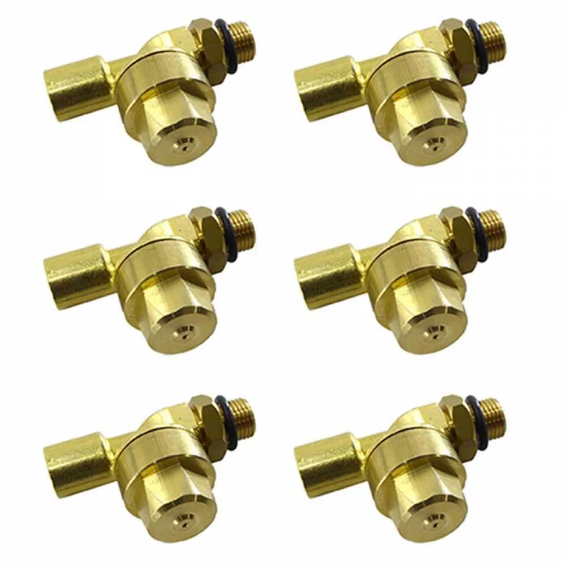 Kit 6 pièces - Valves anti-gouttes pour jets de pulvérisation - Raccord 1/4 MG - 1/4 GF