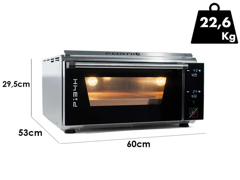 Effeuno Easy Pizza PRO P134H - Four électrique à pizza - Pierre Effeuno
