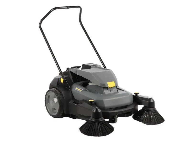 Karcher KM 70/25 C Bp 2SB - Balayeuse à batterie avec bac de ramassage - 36 V