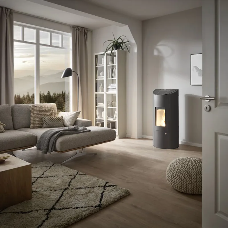 Olsberg Levana 3.0 poêle à granulés acier noir 8kW