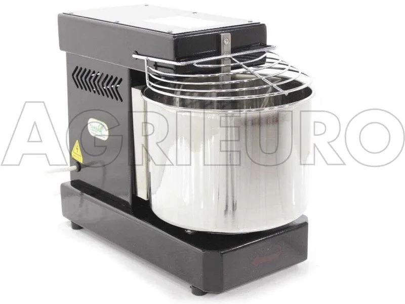Pétrin à spirale électrique Famag IM 10 d'une capacité de pétrissage de 10 KG - Noir