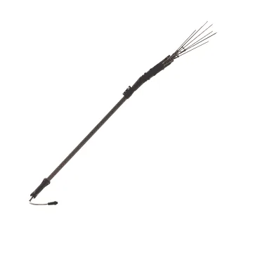 Castellari Vertigo Carbon L 12V - Peigne vibreur électrique à batterie de type automobile avec câble inclus - Perche aluminium télescopique 240/320 cm