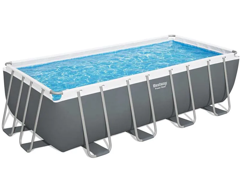 Bestway Power Steel 56671 - 488 x 244 x 122 cm - Piscine hors-sol