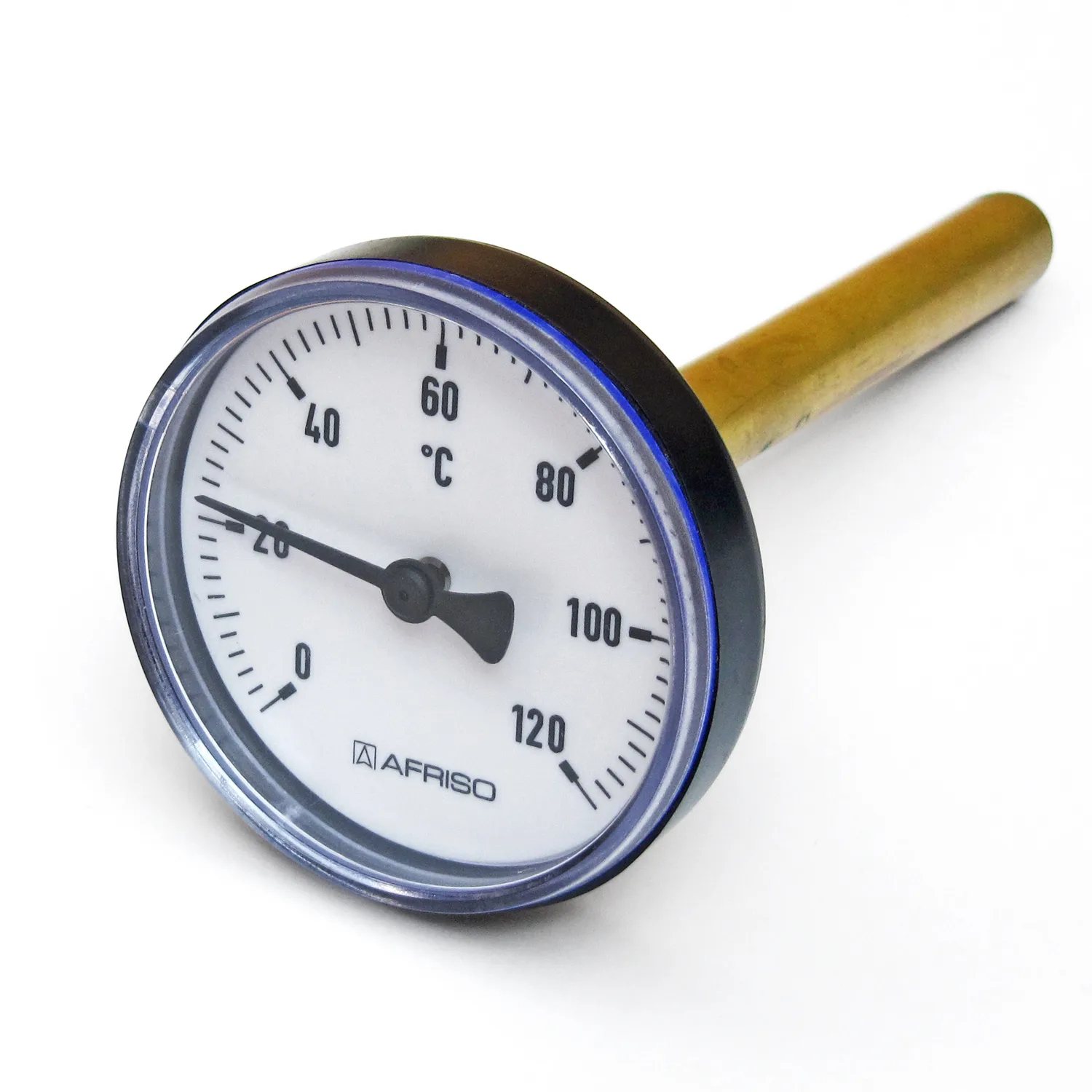 Thermomètre bimétallique pour réservoir tampon 100 mm