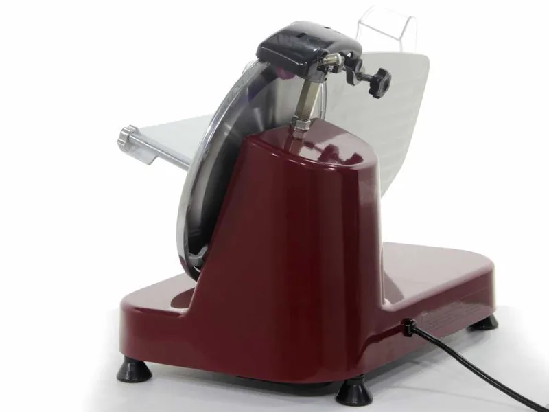 DCG AS2495 Rouge - Trancheuse avec lame de 250mm inox. Corps en aluminium moulé sous pression - 300W