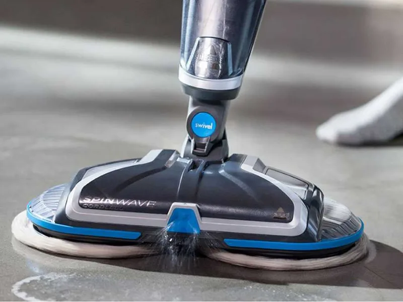 Bissell SpinWave Cordless - Nettoyeur de sols pour surfaces dures - 18V