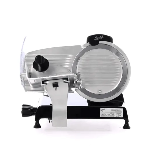 Berkel Red Line 250 Noire - Trancheuse avec lame en acier de 250 mm