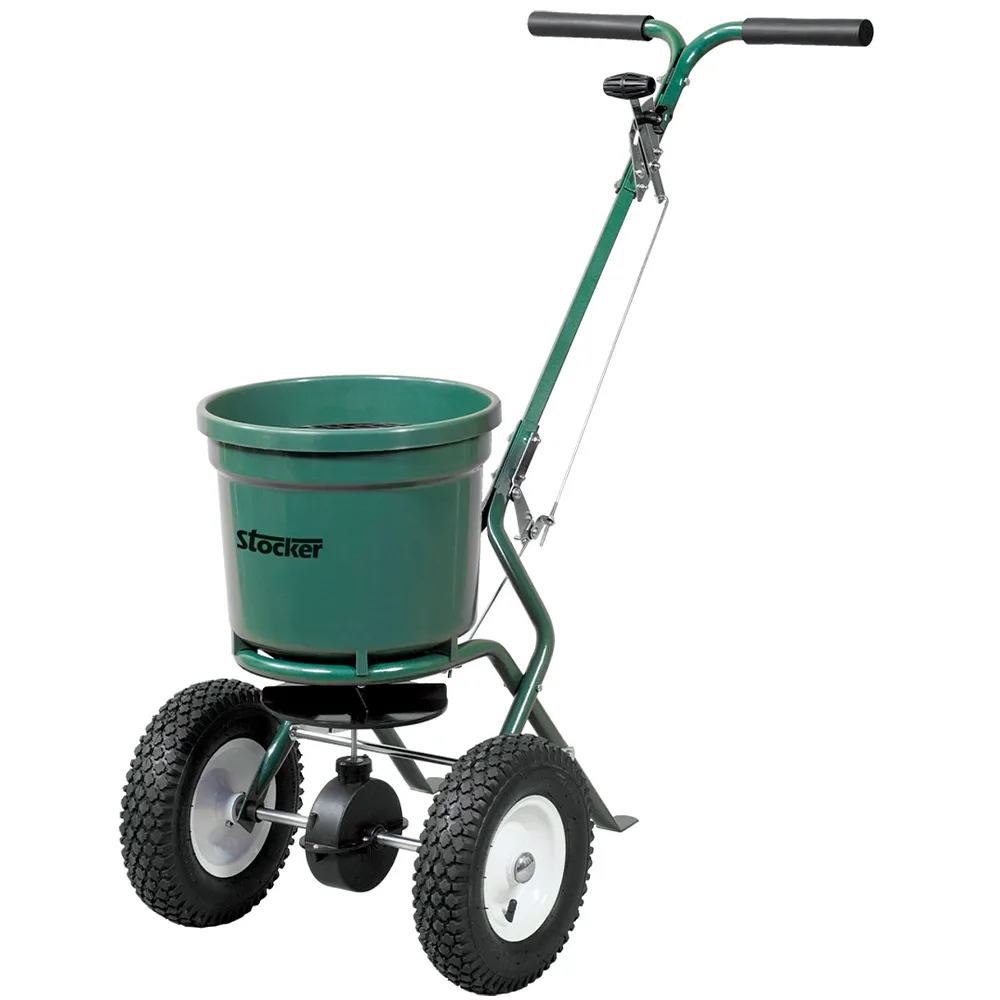 Stocker 3906 - Semoir à poussée manuelle - Épandeur d'engrais - Capacité 40 l