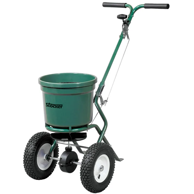 Stocker 3906 - Semoir à poussée manuelle - Épandeur d'engrais - Capacité 40 l