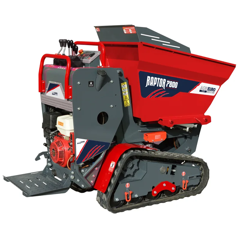 Brouette à moteur sur chenilles AgriEuro Top-Line RAPTOR 7800 HD - Honda GX390