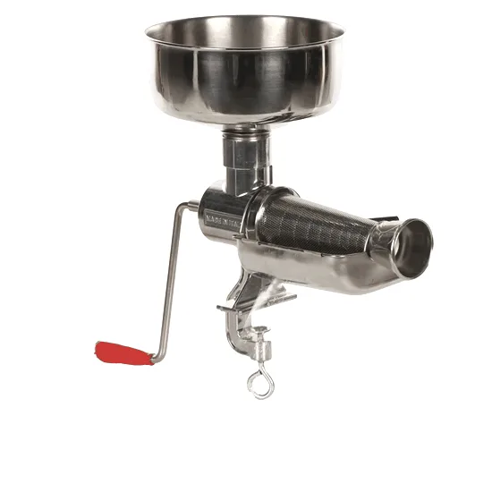 New O.M.R.A OM-2300-AL - Presse-tomates manuel aluminium N5