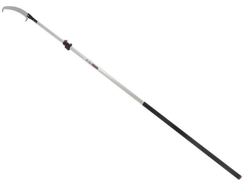 Scie courbée de 430 mm sur perche télescopique ovale en aluminium de 4 m Archman Art. 24+109
