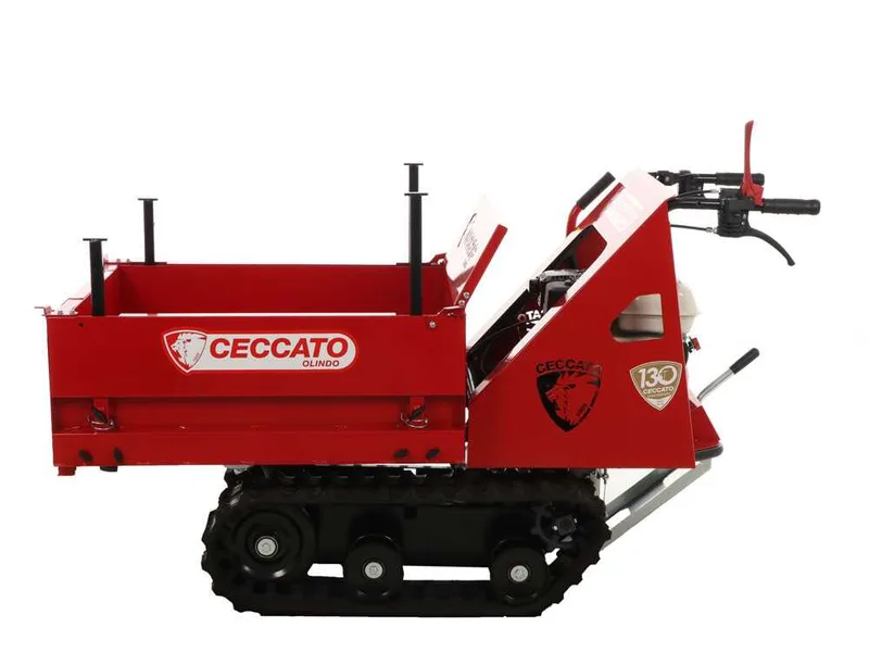 Brouette à moteur ceccato cingolone - Benne extensible - Charge 350 kg