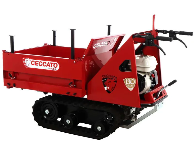 Brouette à moteur ceccato cingolone - Benne extensible - Charge 350 kg