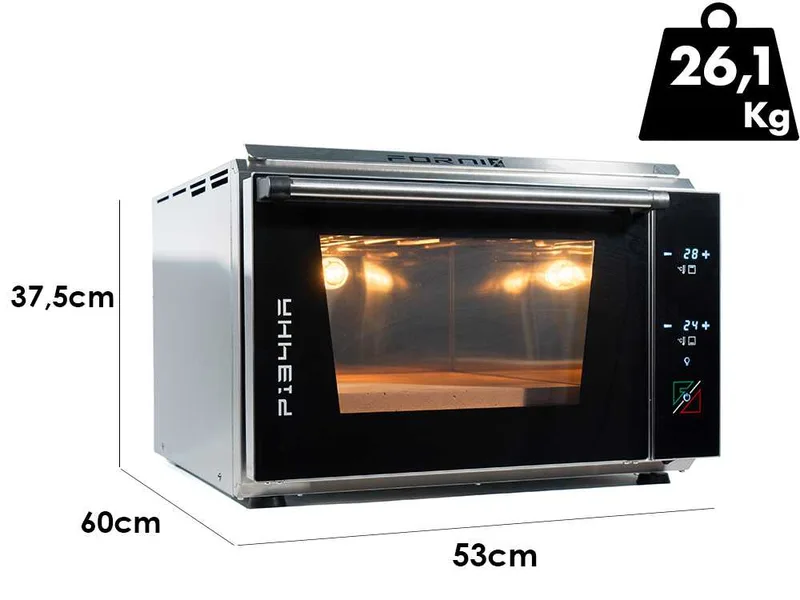 Effeuno Easy Pizza PRO P134HA - Four électrique à pizza - Pierre Effeuno