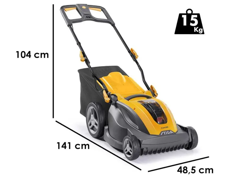 Tondeuse à batterie Stiga Combi 344e Kit - 48V 5Ah