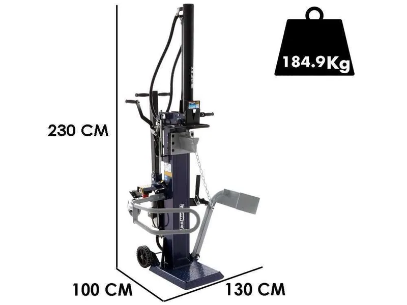 BullMach BM-LS-ET 14 V - Fendeuse à bois électrique - Verticale - 400V