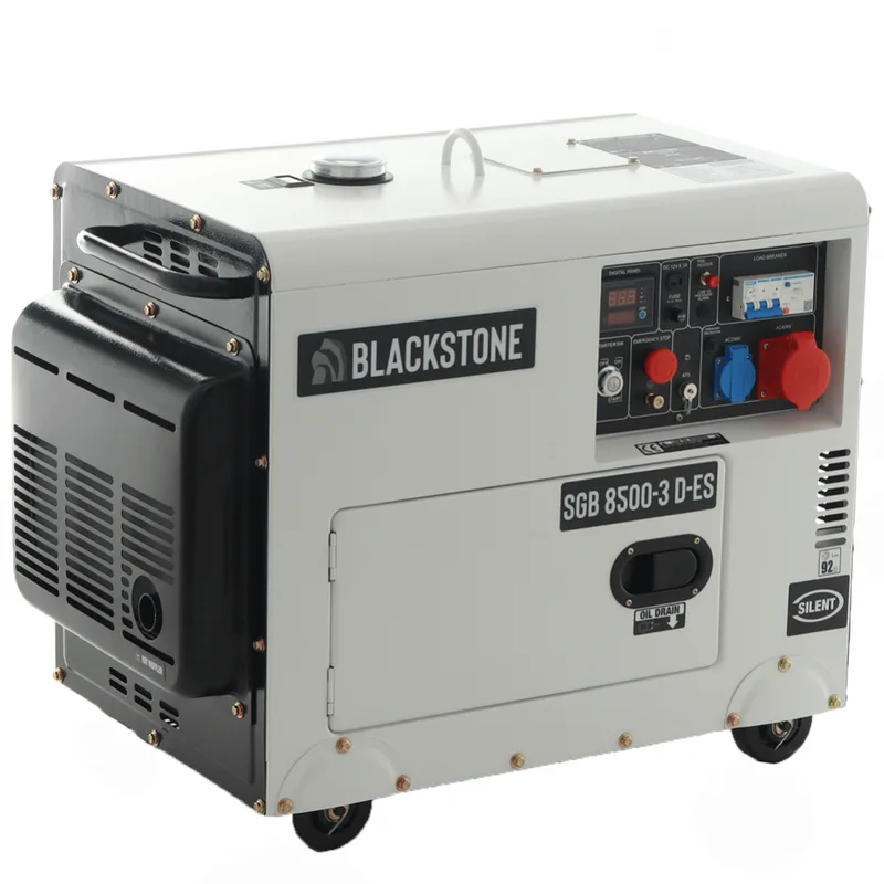 Blackstone SGB 8500-3 D-ES - Groupe électrogène diesel Triphasé - Puissance Nominale 6.3 kW