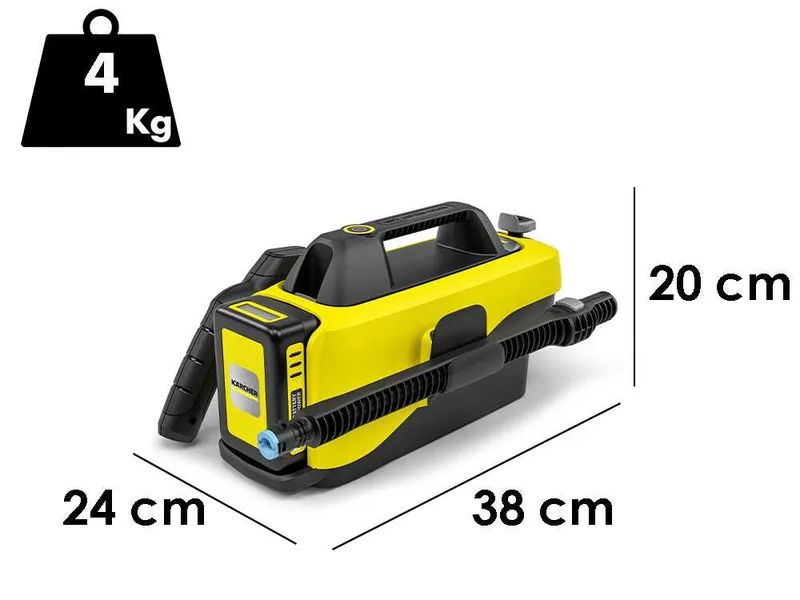 Karcher OC 6-18 Battery Set - Nettoyeur à moyenne pression mobile à batterie - 18V 5,0 Ah