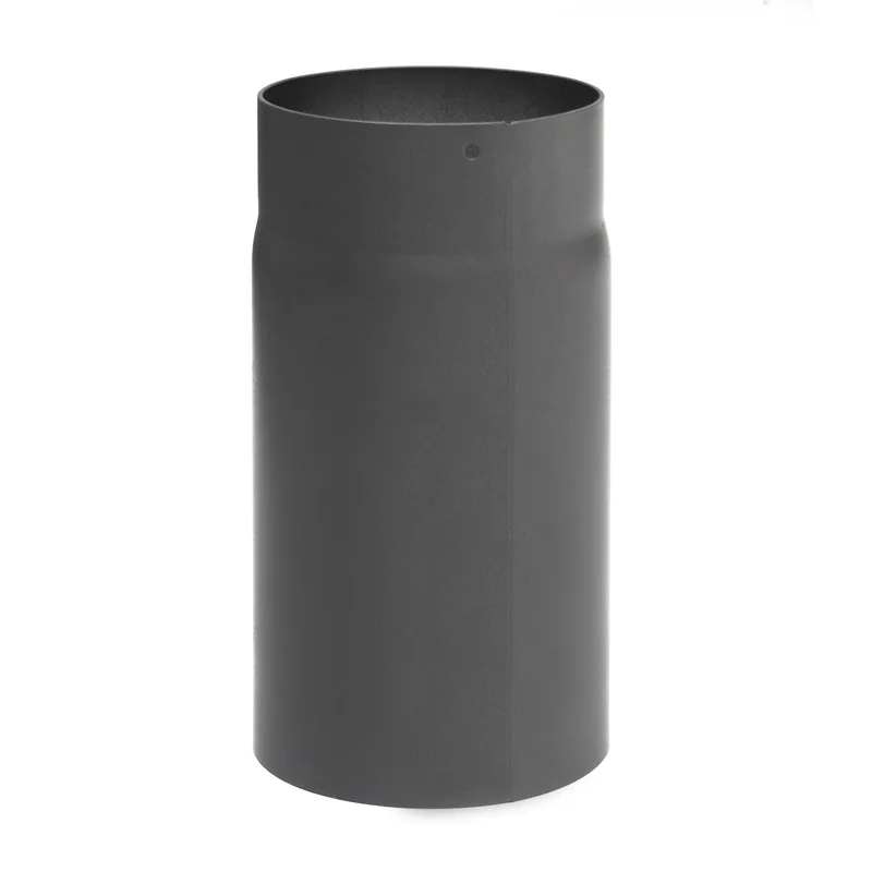 Raik Basic élément de longueur 160mm gris fonte L: 250mm pour tuyau de fumée / conduit de fumée