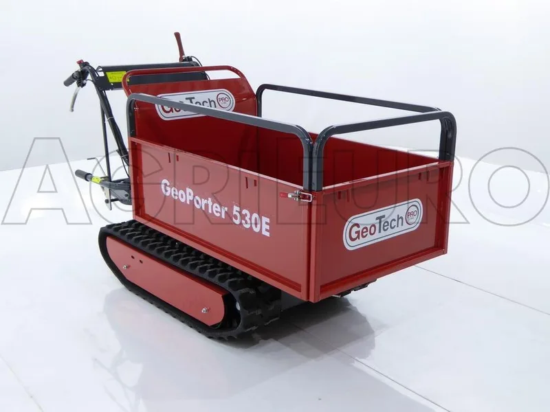 Brouette à moteur GeoTech Pro GeoPorter 530E, benne extensible charge 500 kg