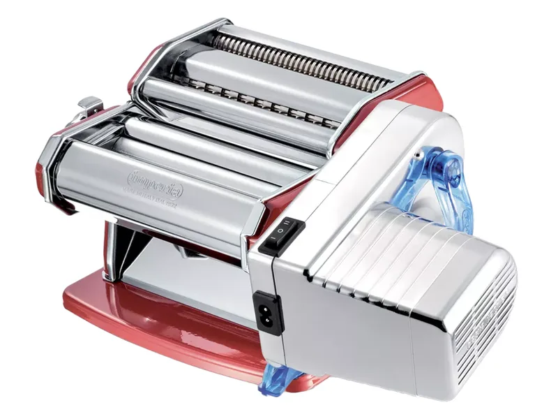 Imperia Electric iPasta Metallica Classica Rouge - Laminoir - Machine à pâtes Électrique