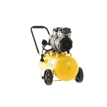 Stanley DST 150/8/24 SXCMS1324H - Compresseur d'air électrique monophasé silencieux, oil-less - Moteur 1.3 CV - 24 L