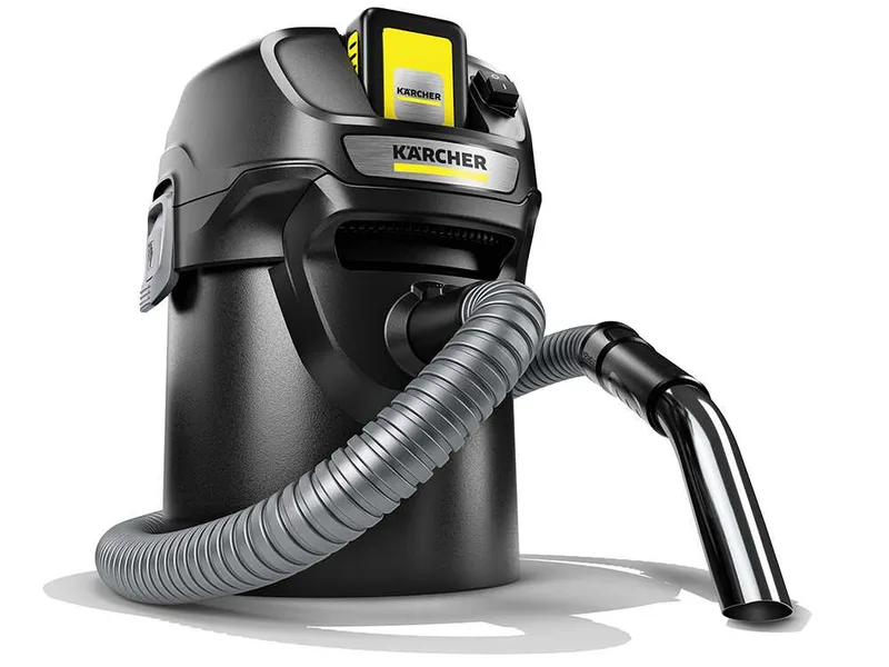 Karcher AD 2 Battery - Aspirateur multifonction - Fût en métal de 14L - 18V/ 2,5 Ah