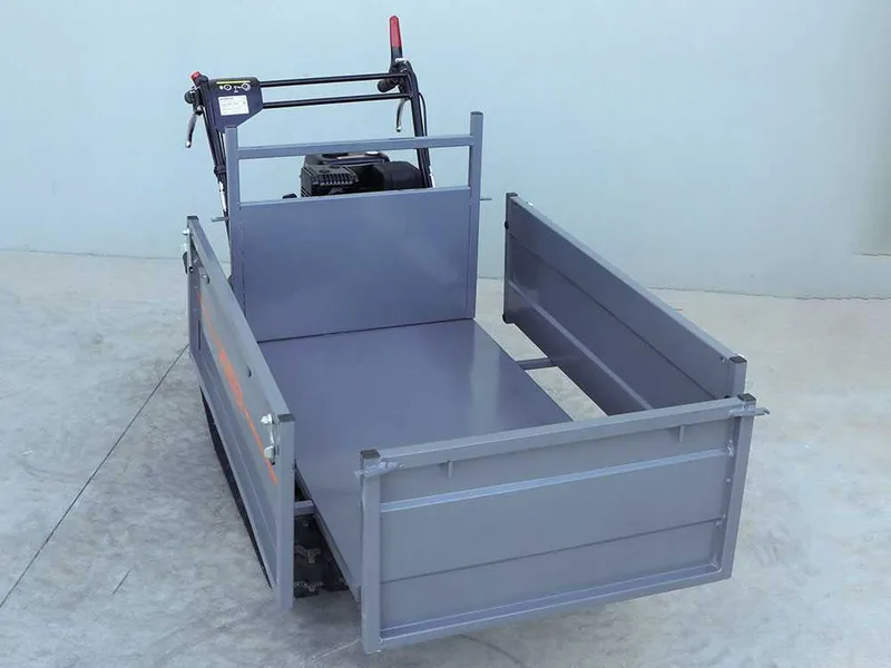 Brouette motorisée à chenilles Wortex SFL 500 - Caisson extensible avec charge de 500 Kg