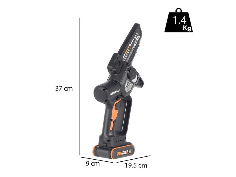 Worx Nitro WG325E - Élagueuse sur batterie - 20V/2Ah