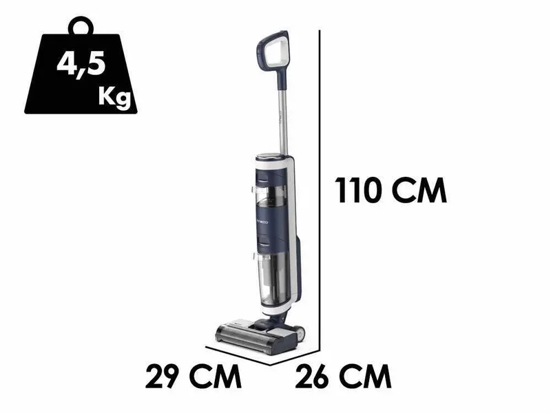 Tineco Floor One S3 Extreme - Nettoyeur de sols à batterie smart - 3 en 1 : lave, sèche et aspire