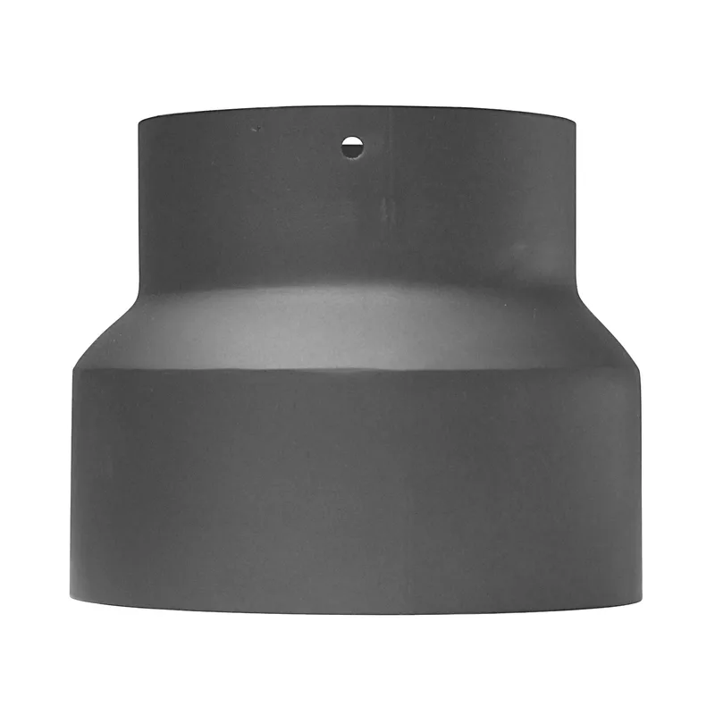 Raik Basic Réduction 150mm – 130mm gris fonte pour tuyau de fumée / conduit de fumée