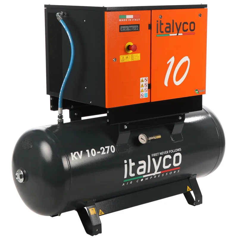 Italyco KV 10/270 - Compresseur rotatif à vis - Pression max 10 bar