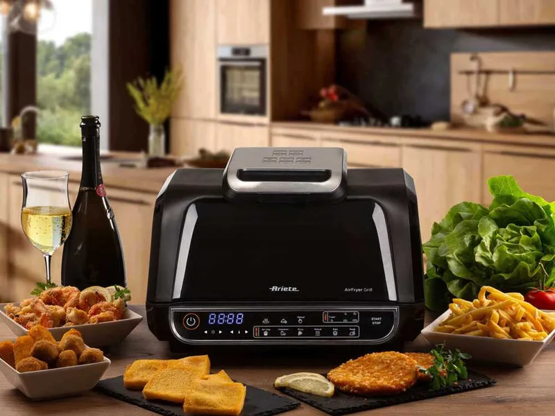 Ariete 4635 Air Fryer Grill - Friteuse à air et grill 8 L