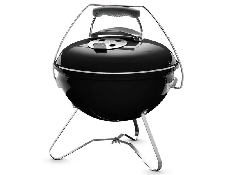 Weber Smokey Joe Premium Black - Barbecue à charbon portable