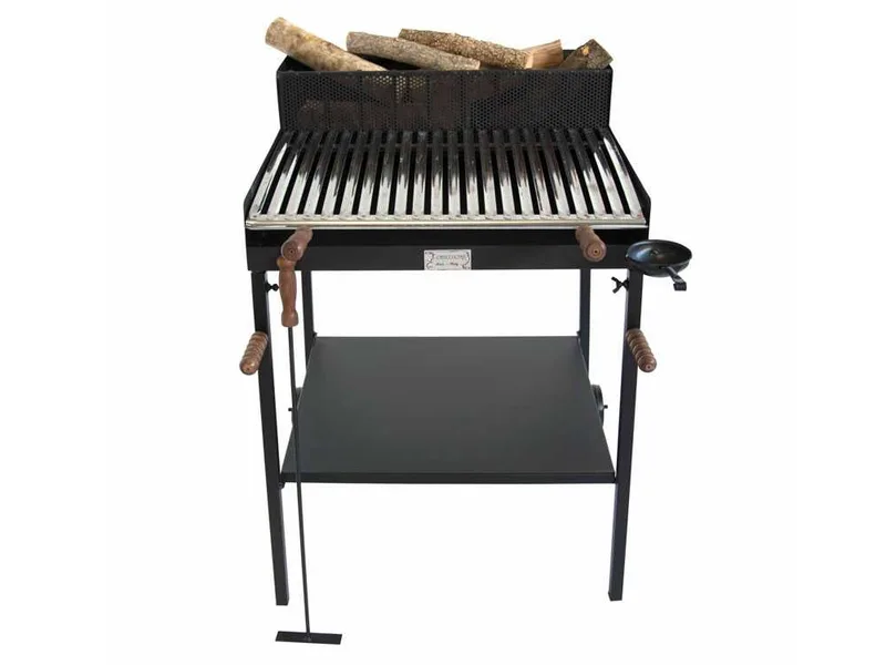 Cruccolini Belvedere Maxi - Barbecue en fer artisanal à bois et charbon