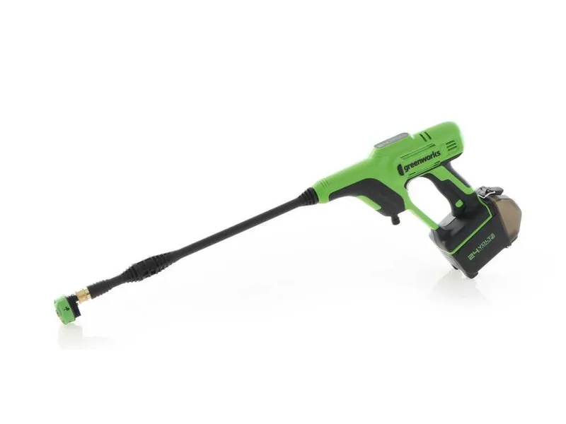 Pistolet nettoyeur à pression à batterie Greenworks G24PWX - 24V